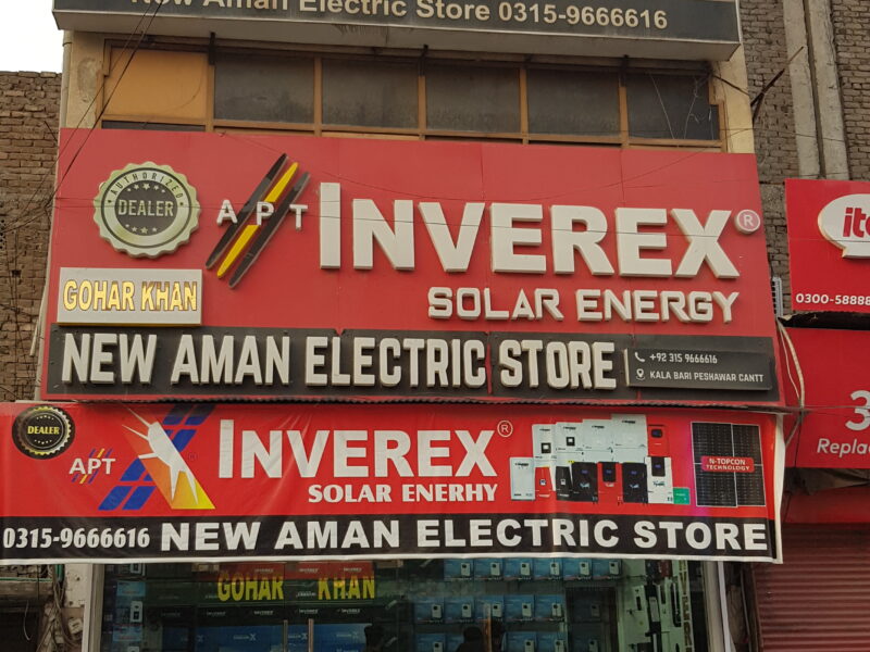 New Aman Solar Inverex Dealer Peshawar